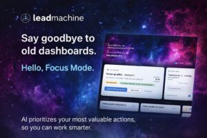 We Didn’t Redesign a Dashboard. We Removed One. LeadMachine.fyi